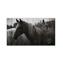 Панно с изображением лошади Creative Wood ZOO ZOO - 8 Две лошади